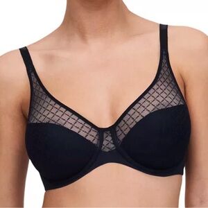 Norah Chic Comfort Underwire Bra in Black - 32DDD